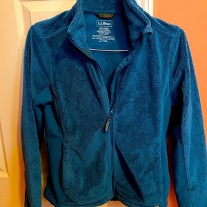 LL Bean Luxe Fleece Jacket